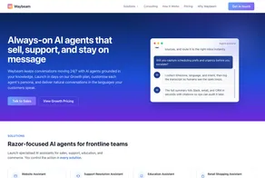 waybeam.ai website